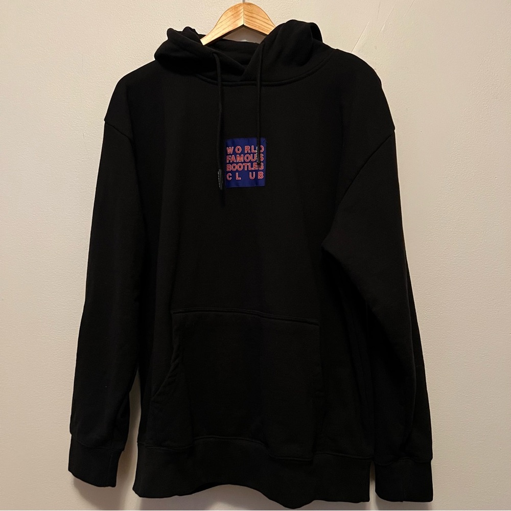 Market Studios World Famous Bootleg Club Heavyweight Hoodie Size‎ L Streetwear